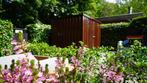 Tuin schuur met houtlook bij Zelfbouwcontainer! OP=OP, Tuin en Terras, Tuinhuizen, Nieuw