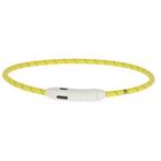 Led-halsband maxi safe, geel, 65 cm, 10 mm - kerbl