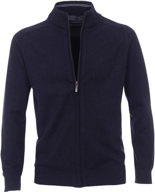 Casa Moda Vest Zip Donkerblauw maat Maat 52/54 (L) Heren, Kleding | Heren, Truien en Vesten, Blauw, Nieuw, Maat 52/54 (L), Verzenden
