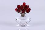 Figuur - Swarovski - Vaas met 15 Rode Rozen (Boxed +