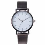 Fako® - Horloge - Mesh - Vintage - Staal - Ø 40mm -, Handtassen en Accessoires, Horloges | Dames, Nieuw, Verzenden