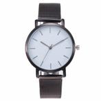 Fako® - Horloge - Mesh - Vintage - Staal - Ø 40mm -, Verzenden