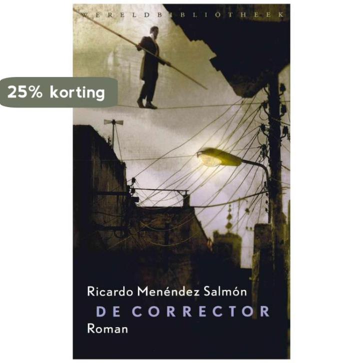 De corrector 9789028424623 Ricardo Menéndez Salmón, Boeken, Romans, Zo goed als nieuw, Verzenden
