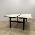 Tweedehands Drentea duo slingerbureau, 160x80 cm, Ahorn-, Huis en Inrichting, Bureaus, Gebruikt, Bureau