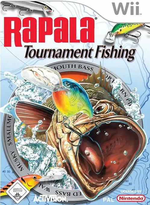 Rapala Tournament Fishing-Duits (Wii) Gebruikt, Games en Spelcomputers, Games | Nintendo Wii, Ophalen of Verzenden