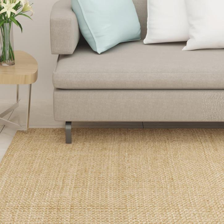 vidaXL Vloerkleed 80x300 cm natuurlijk sisal, Huis en Inrichting, Stoffering | Tapijten en Vloerkleden, Nieuw, Verzenden