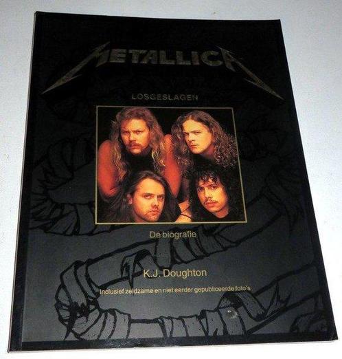 Metallica losgeslagen - De biografie 9789055010479, Livres, Musique, Envoi