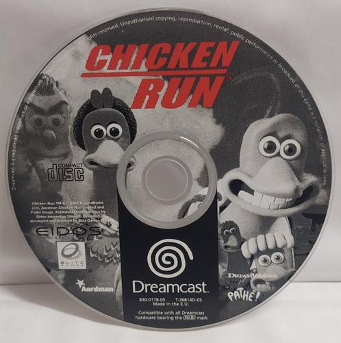 Chicken Run game only (Sega Dreamcast tweedehands game), Consoles de jeu & Jeux vidéo, Consoles de jeu | Sega, Enlèvement ou Envoi