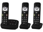 Panasonic KX-TGU133EXB - DECT-telefoon - 3 handsets -, Télécoms, Téléphones fixes | Combinés & sans fil, Verzenden