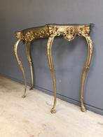 Wandtafel - Gietijzer, Verguld, Glas