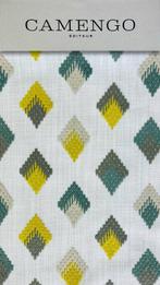 New pair of cushions made with Casamance-Camengo fabric -