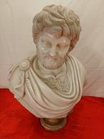 sculptuur, Marco Aurelio - 67 cm - Marmer - 1960, Antiek en Kunst