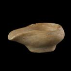 Romain antique Marbre lampe à huile, Terre Sainte (Sans prix