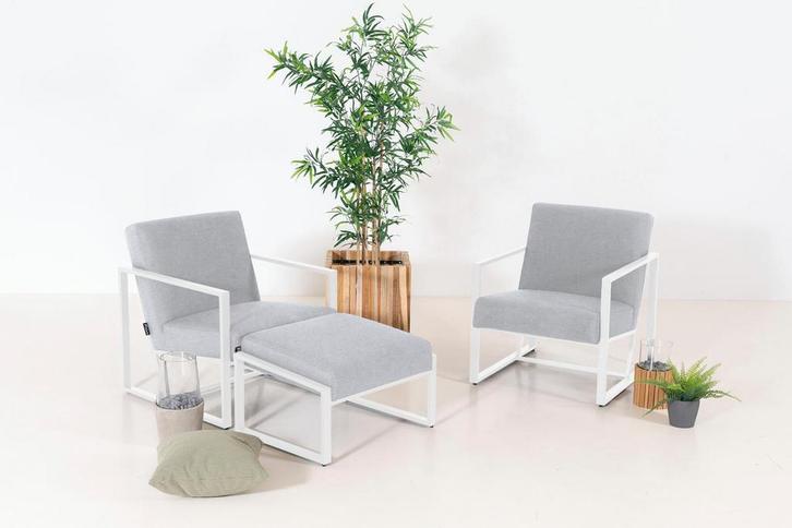 Flow. Lush balkonset lead chiné |   Sunbrella | SALE, Tuin en Terras, Tuinsets en Loungesets