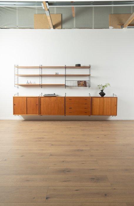 String - Nisse Strinning - Étagère murale - Bois, Métal, Antiek en Kunst, Kunst | Designobjecten