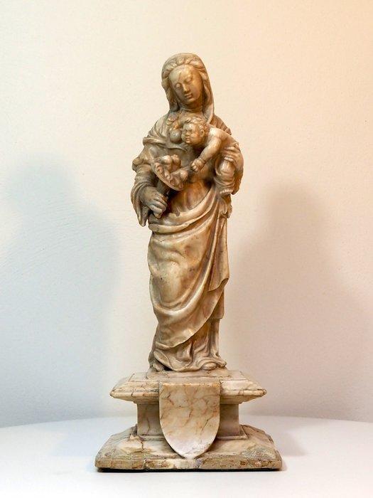 sculptuur, Madonna with Child and Cornucopia - 38 cm -, Antiek en Kunst, Kunst | Niet-Westerse kunst
