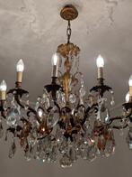 Lustre - Bronze - Cristal géant