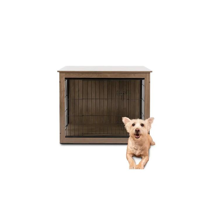 MaxxPet Houten Hondenbench 98x65x68cm (Hondenbenches, Dier), Dieren en Toebehoren, Hondenbenches, Nieuw, Ophalen of Verzenden