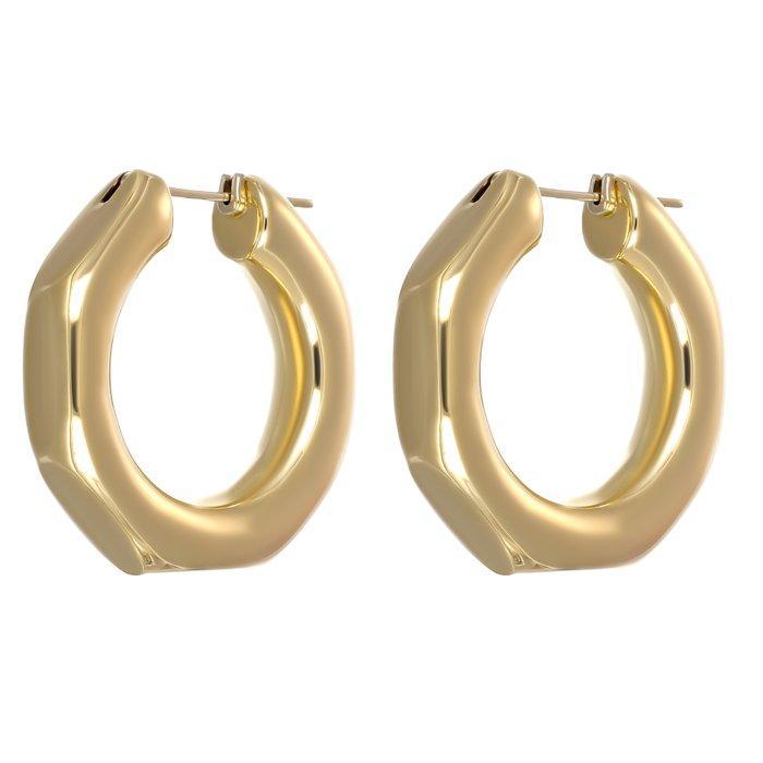 Oorbellen - 18 karaat Geel goud, Handtassen en Accessoires, Oorbellen