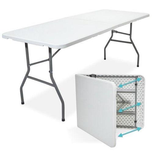 Tweedekans | LifeGoods Inklapbare Tafel - 180x70 cm -, Huis en Inrichting, Keuken | Textiel, Ophalen of Verzenden