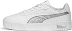 PUMA Carina 2.0 Space Met Dames Sneakers - White/MatteSil..., Kleding | Dames, Nieuw, Verzenden