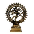 Beeld Shiva Nataraj Dubbele Ring - Messing, Ophalen of Verzenden