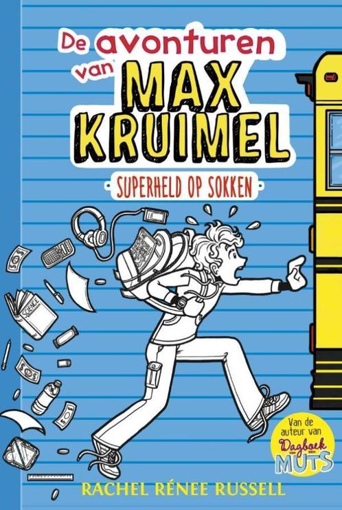 Superheld op sokken / De avonturen van Max Kruimel / 1, Boeken, Kinderboeken | Jeugd | 10 tot 12 jaar, Zo goed als nieuw, Verzenden