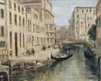 Ugo Matania (1888 - 1979) - Canale di Venezia