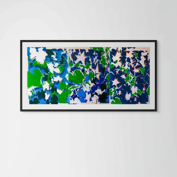 Marco Ercoli - Paesaggio di passaggio notturno - (Trittico), Antiquités & Art, Art | Peinture | Moderne