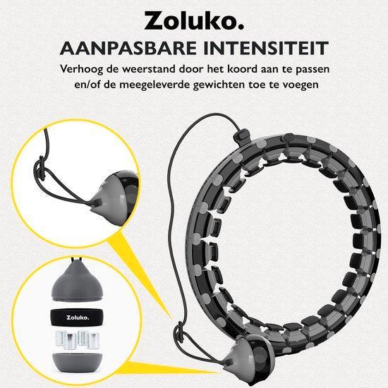 2dekans | Zoluko Hoelahoep XXL - Weighted - Fitness - 130cm, Sports & Fitness, Équipement de fitness, Enlèvement ou Envoi