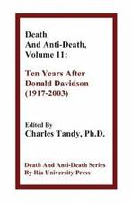 Death and Anti-Death, Volume 11: Ten Years Afte. Tandy,, Tandy, Charles, Verzenden