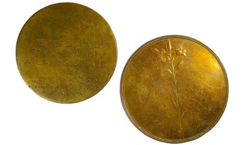 Belgique. Leopold III & Astrid. Historical Medal 1934/1935 -, Postzegels en Munten, Munten en Bankbiljetten | Toebehoren