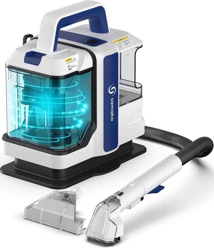 Samako Professionele Tapijtreiniger - Draagbare, Elektronische apparatuur, Stofzuigers, Nieuw, Verzenden