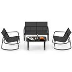 2dekans | Coast 4-Delige Schommel Patioset – 2, Huis en Inrichting, Ophalen of Verzenden, Nieuw