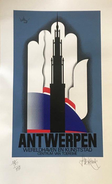 Lucien de Roeck - Antwerpen wereldhaven en kunststad - Jaren, Antiek en Kunst, Kunst | Tekeningen en Fotografie