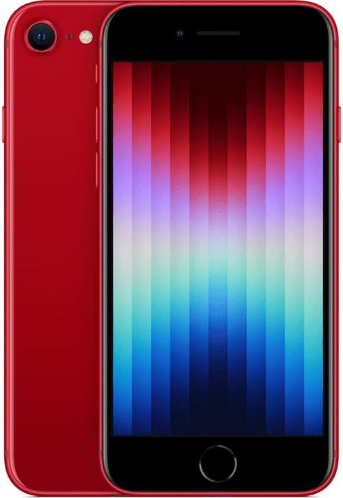 nieuwstaat Apple iPhone SE (3e Gen) red 128GB + nieuwe accu, Telecommunicatie, Mobiele telefoons | Apple iPhone, Zo goed als nieuw