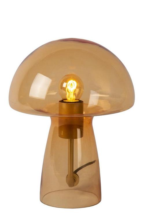 Lucide FUNGO - Tafellamp - 1xE27 - Oranje -, Huis en Inrichting, Lampen | Tafellampen, Nieuw, Verzenden
