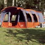 vidaXL Tunneltent 8-persoons waterdicht grijs, Caravans en Kamperen, Tenten, Verzenden, Nieuw