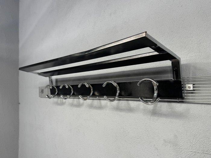 Kapstok - Metaal - Vintage houten kapstok, Antiek en Kunst, Kunst | Designobjecten