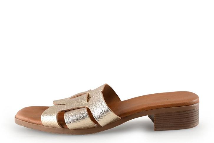 Eu Muiltjes in maat 38 Goud | 5% korting, Kleding | Dames, Schoenen, Overige kleuren, Zo goed als nieuw, Verzenden