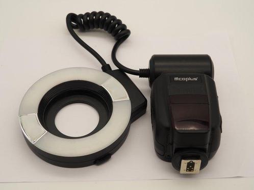 MCoplus ring flash + flash (inclusief doos) Flitser, Audio, Tv en Foto, Fotocamera's Digitaal