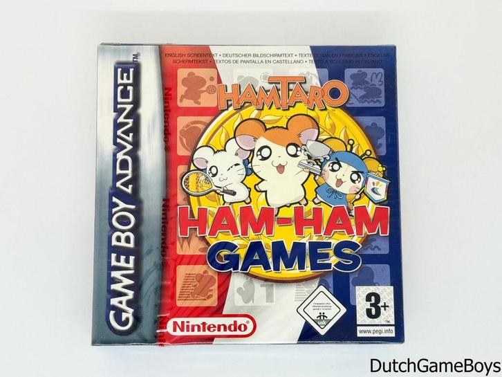 Gameboy Advance / GBA - Hamtaro - Ham-Ham Games - NEU6 - New, Games en Spelcomputers, Games | Nintendo Game Boy, Gebruikt, Verzenden