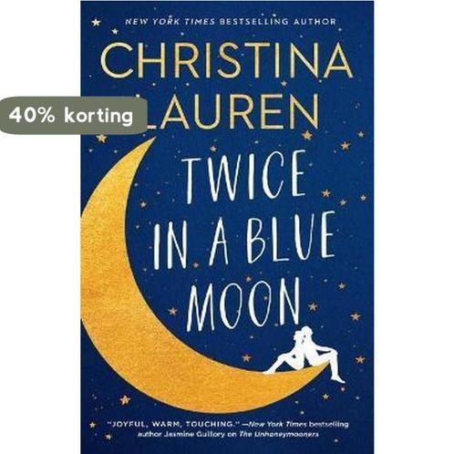 Twice in a Blue Moon 9781501197420 Christina Lauren, Boeken, Overige Boeken, Gelezen, Verzenden