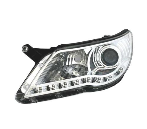 PHARES LED DAYLIGHT POUR VOLKSWAGEN VW TIGUAN 07-11 FOND CHR, Auto-onderdelen, Verlichting, Verzenden