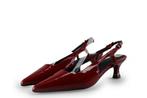 Manfield Slingbacks in maat 39 Rood, Kleding | Dames, Schoenen, Verzenden, Zo goed als nieuw, Manfield, Rood