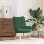 vidaXL Ligbed Jungle Groene Corduroy, Huis en Inrichting, Fauteuils, Verzenden, Nieuw