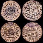 Espagne. Felipe IV (1621 - 1665). Lote compuesto por dos (2)