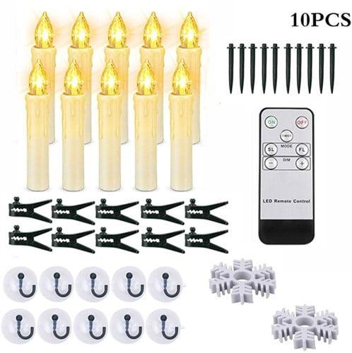 Led kaarsen de luxe warmwit met afstandsbediening timer, Hobby en Vrije tijd, Knutselen, Nieuw
