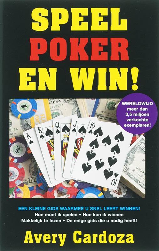 Speel poker en win! 9789054264286 A. Cardoza, Boeken, Hobby en Vrije tijd, Gelezen, Verzenden