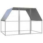 Kippenkooi 3x2x2m - Gegalvaniseerd | Retour Deal | -40%, Dieren en Toebehoren, Verzenden, Nieuw, Kippenhok of Kippenren